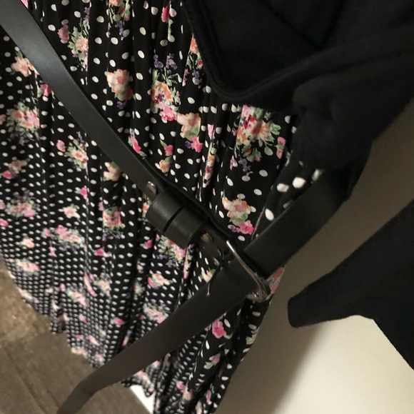 Torrid Polka Dot and Floral Dress - Picture 4 of 5